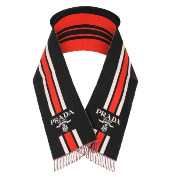 Prada Wool Hooded Scarf. - Picture 1 of 5